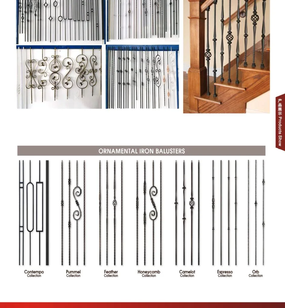 Wholesale Customized Wrought Iron Balusters